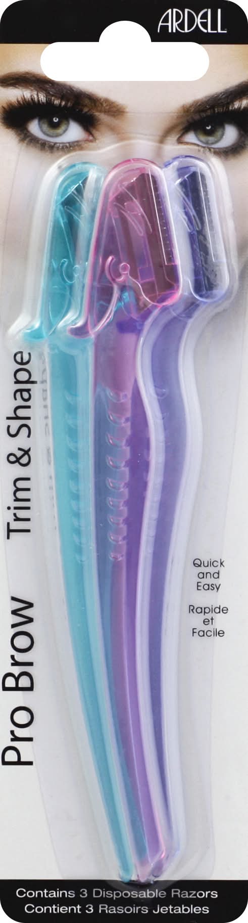 Ardell Pro Brow Trim & Shape Disposable Razors (1.1 oz)