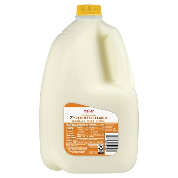 Meijer 2% Reduced Fat Milk, g (gallon)