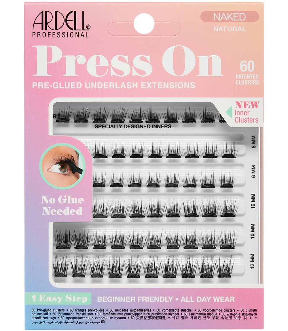 Ardell Press on Naked Natural Pre-Glued Underlash Extensions (60 ct)