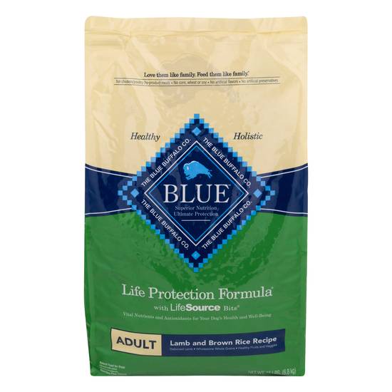 Blue Buffalo Life Protection Formula Lamb and Brown Rice Adult Dog Food