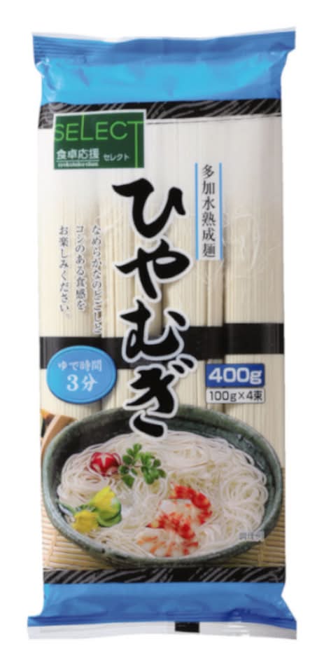 食卓応援セレクト　ひやむぎ ４００ｇ 08618135
