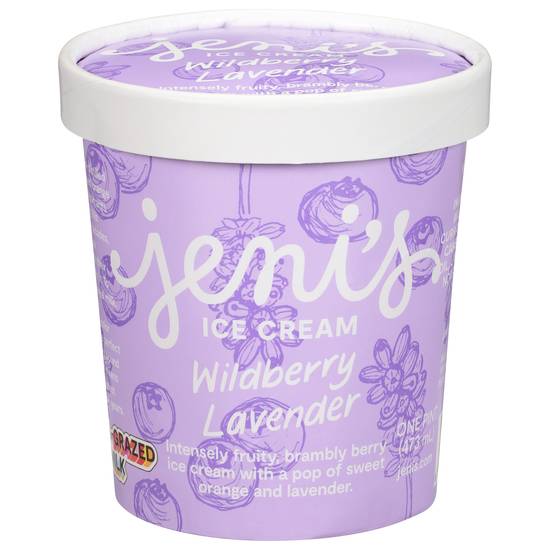 Jeni's Wildberry Lavender Ice Cream (1 pint)