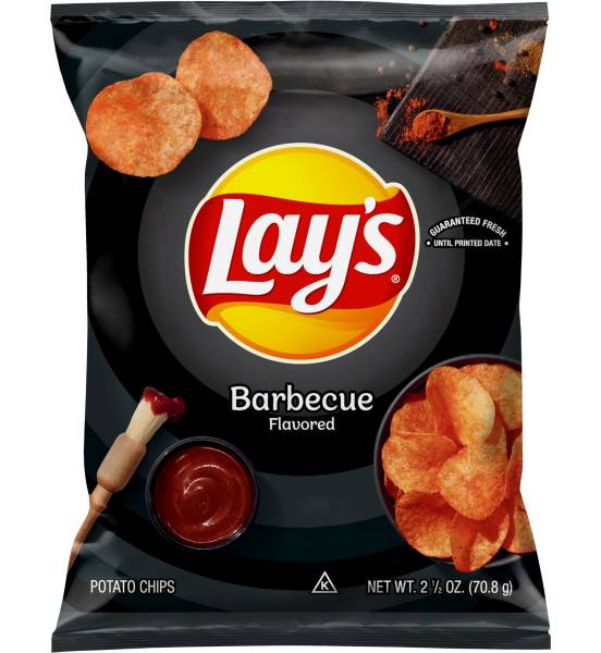 Lay's Potato Chips Barbeque Flavored 2.5 Oz