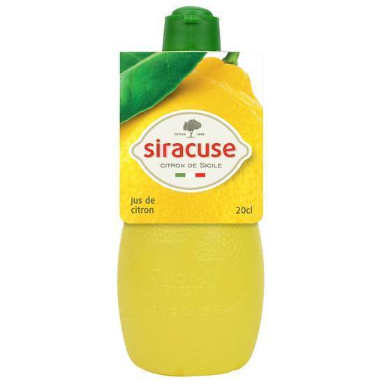 Jus de citron SIRACUSE 20cl