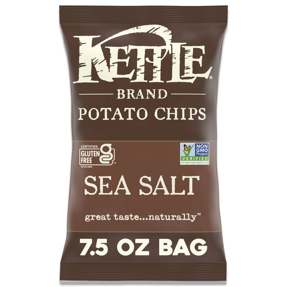 Kettle Brand Potato Chips (sea salt )