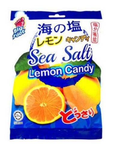 BF海鹽檸檬糖 150g（原價65） 效期至20250601 庫存:3包 W11