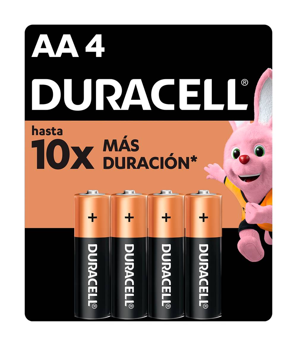 Duracell AA DP. 4 Unidades