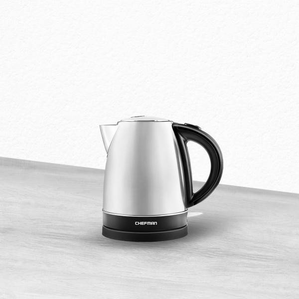 Chefman 1.7 L Stainless Steel Kettle With Auto Shut Off