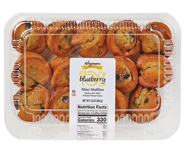 Wegmans Blueberry Mini Muffins
