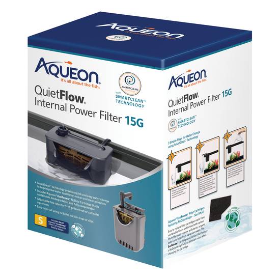 Aqueon Quietflow Internal Filter With Smartclean Technology ( small)