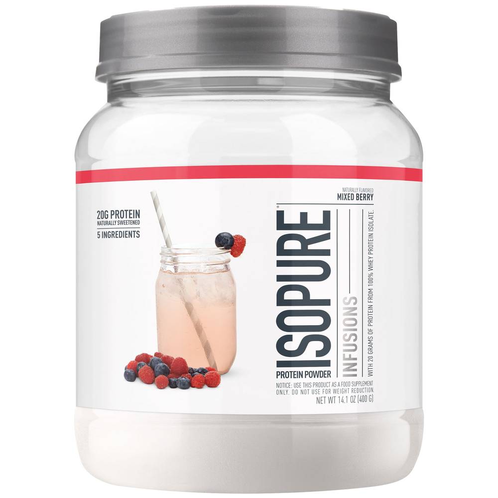 Isopure Infusions Protein Powder (berry)