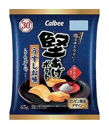 ◎堅あげポテト≪うすしお味≫(65g)