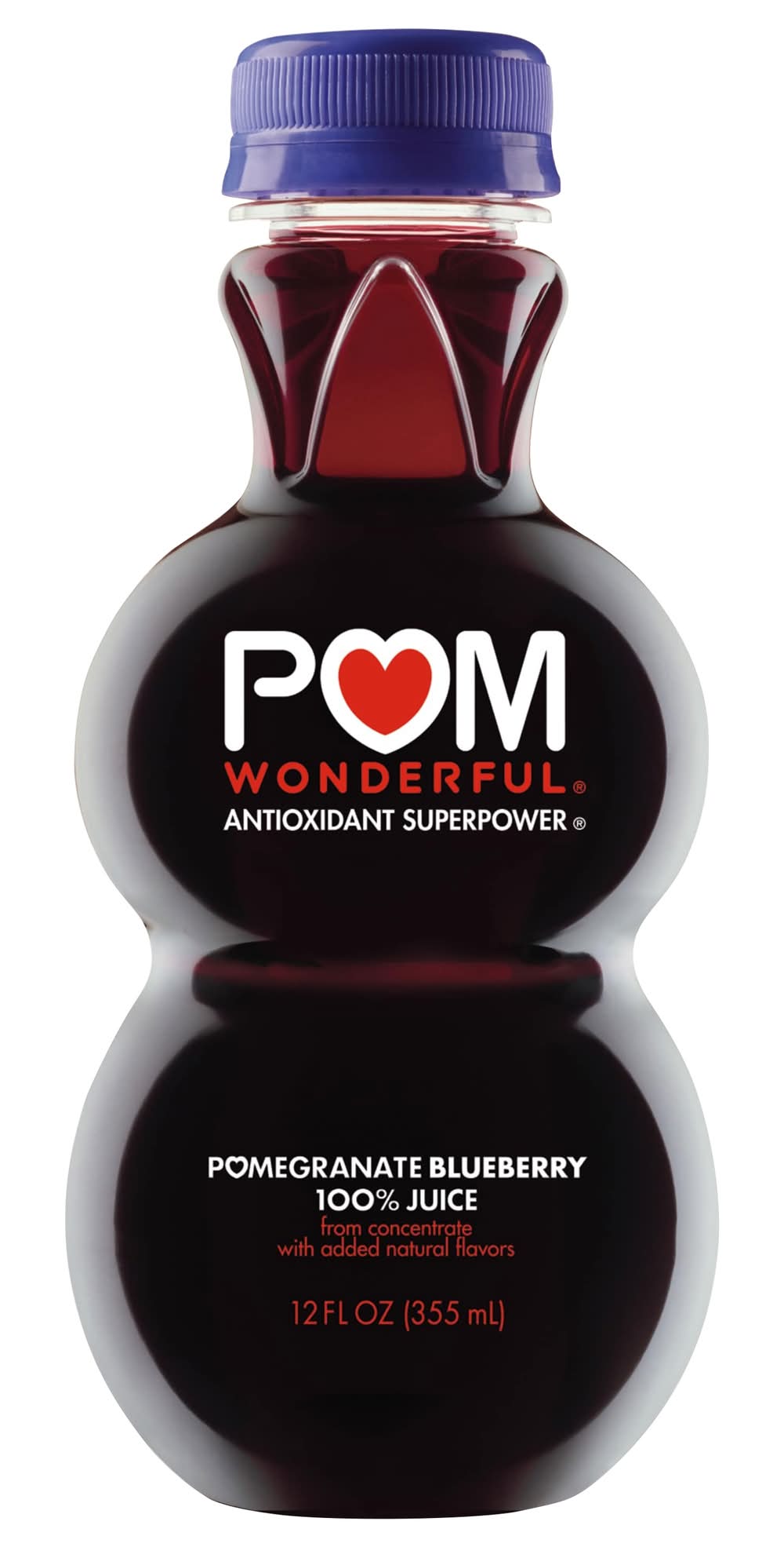 POM 100% Wonderful Pomegranate Blueberry Juice (12 fl oz)