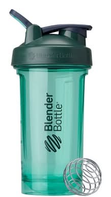 BlenderBottle Plastic Pro Shaker Bottle 24 fl oz, Teal