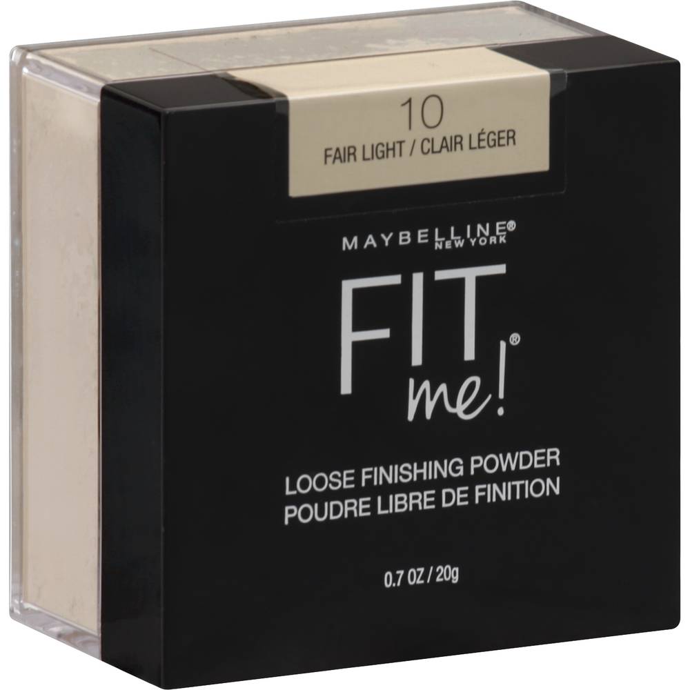 Maybelline New York Fit Me Loose Finishing Powder 10 Fair Light (0.7 oz)