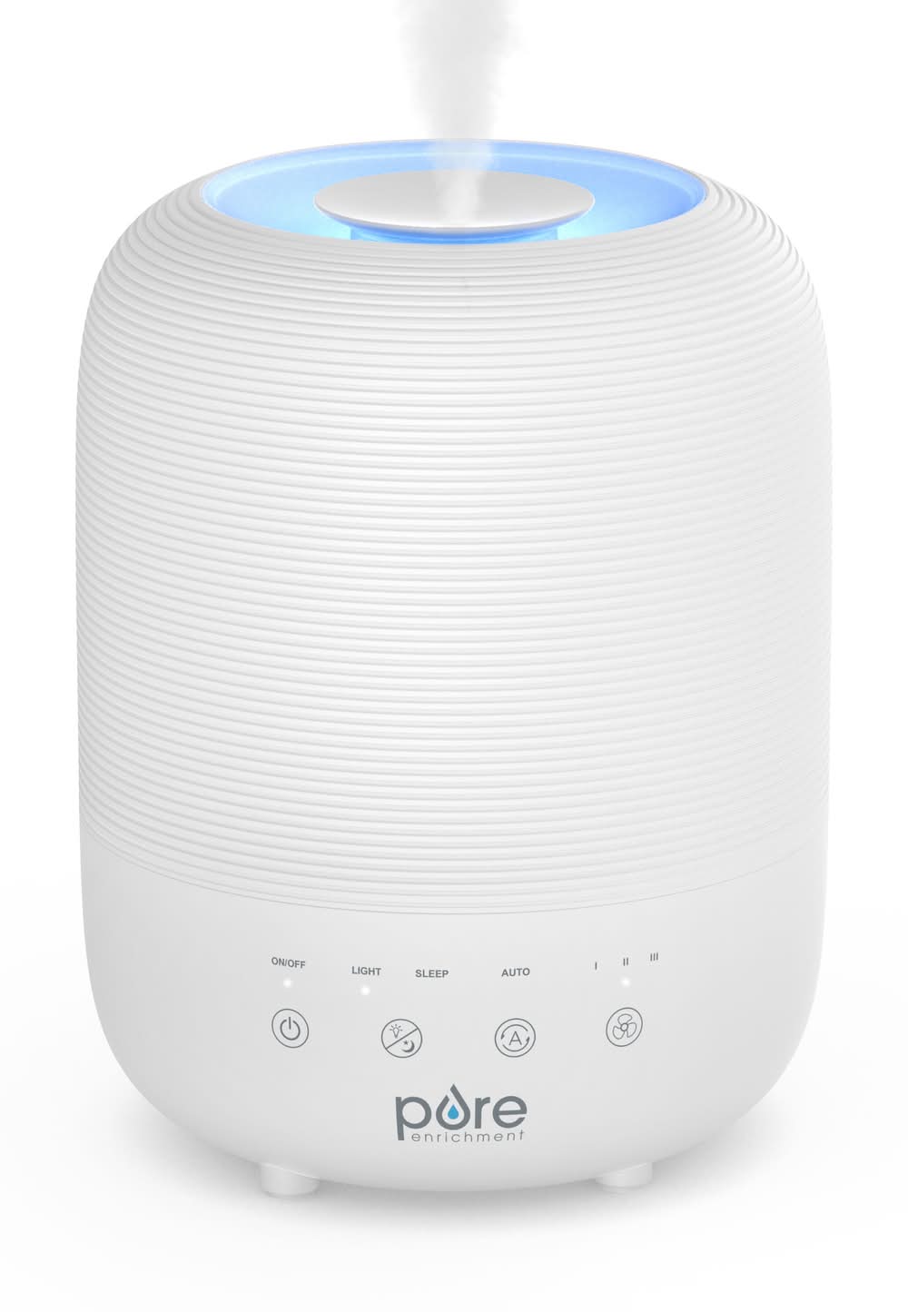 Pure Enrichment Cool mist Medium Room Tabletop Humidifier - White