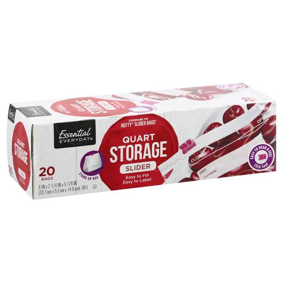 Up & Up Quart Slider Storage Bags - 20ct - up & up