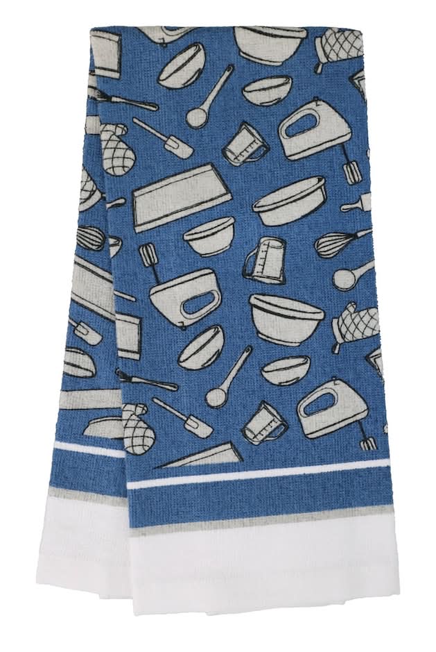 Home Collection Printed Sentiment Kitchen Towel, 15x25 in, Assorted