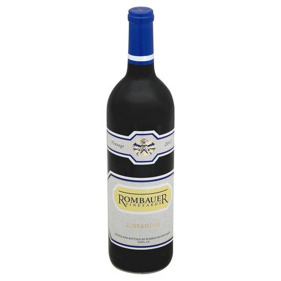 Rombauer Zinfandel Vineyards Napa California Wine 2011 (750 ml)