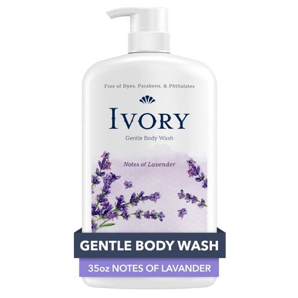 Ivory Mild & Gentle Body Wash Lavender Scent