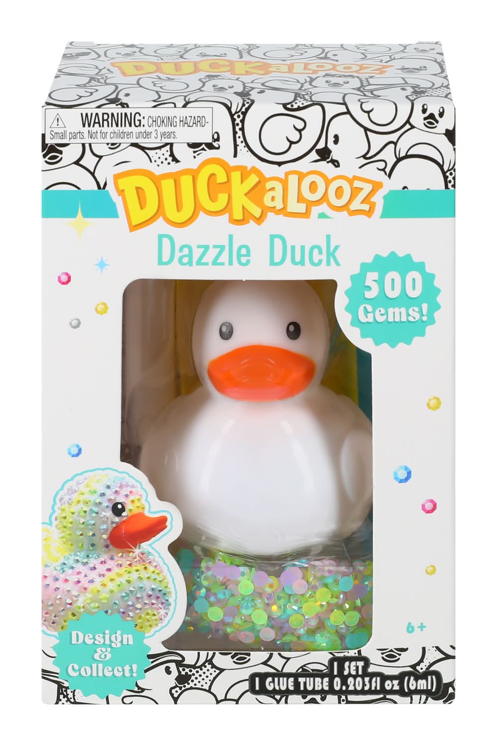 Duckalooz Dazzle Duck Set White