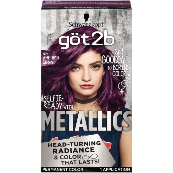 Got2b Metallic Permanent Hair Color M69 Amethyst Chrome (1 ct)