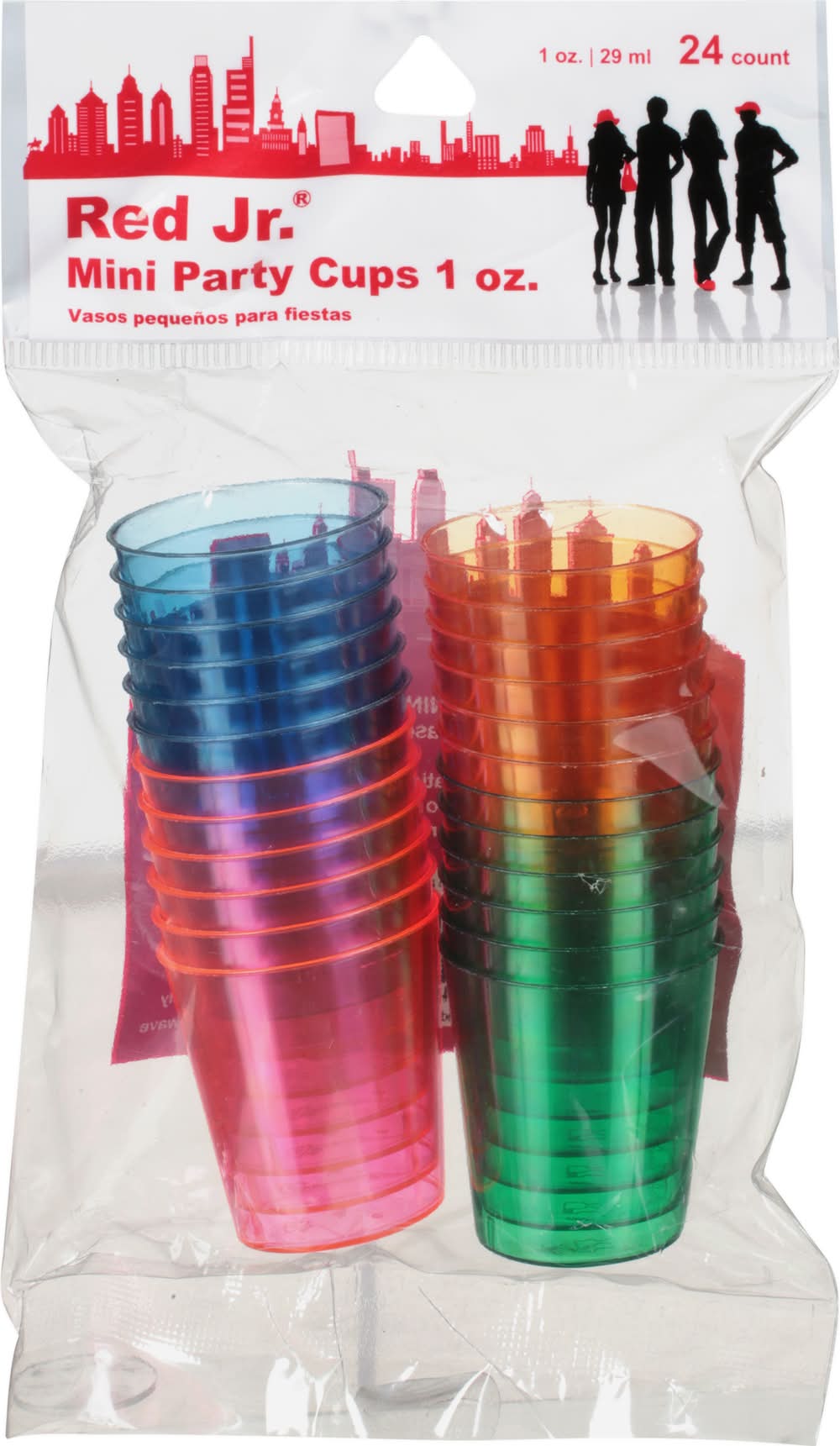 Red Jr. Mini Party Cups (3.2 oz)