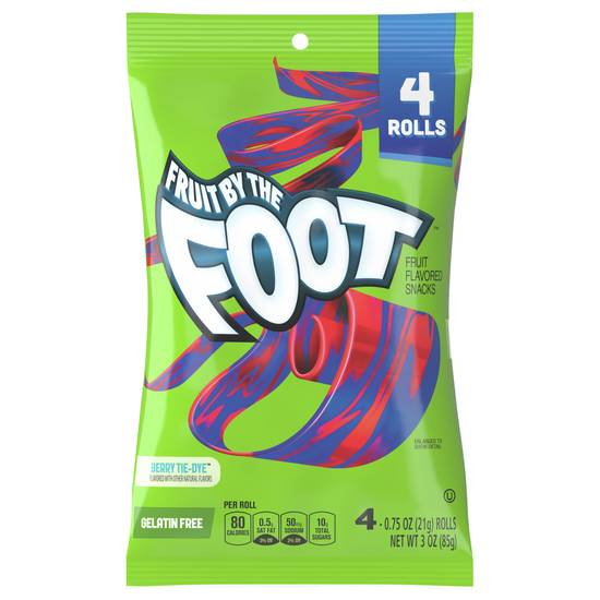 Fruit By the Foot Berry Tie-Dye Fruit Flavored Snacks (4 ct)