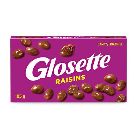 Glosette Chocolate Covered Raisins (105 g)