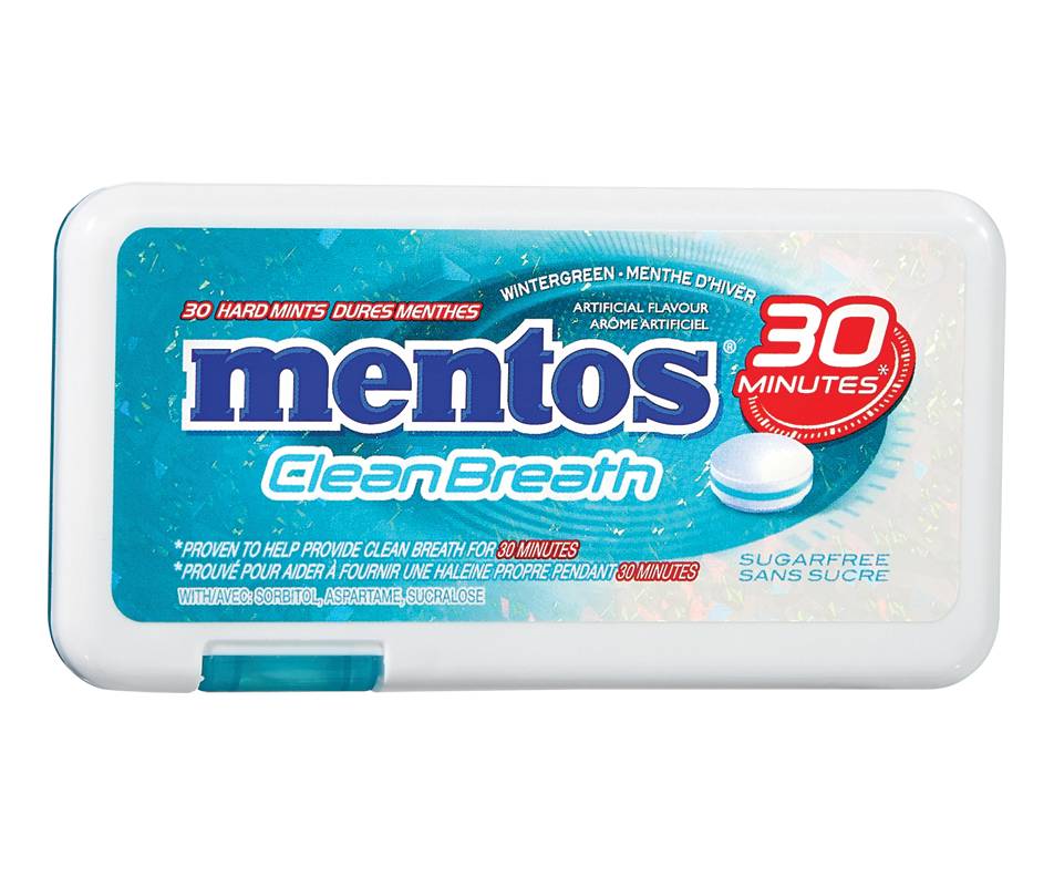 Mentos Clean Breath, Wintergreen
