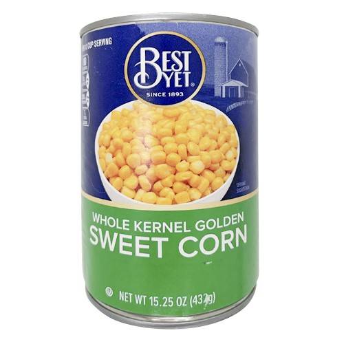 Best Yet Whole Kernel Sweet Corn