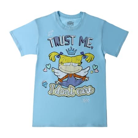Nickelodeon™ Rugrats™ Trust Me Graphic Tee Medium Pastel Blue