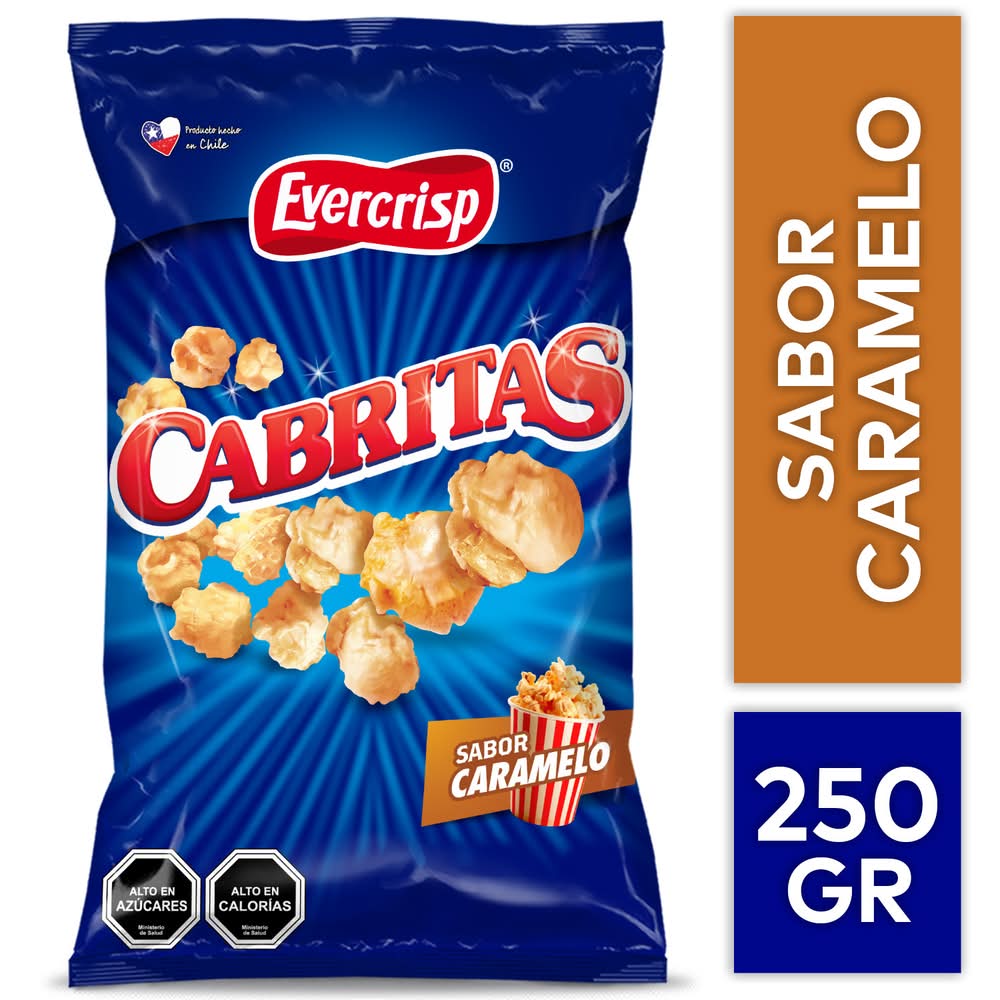 Evercrisp · Cabritas - Caramelo (250 g)