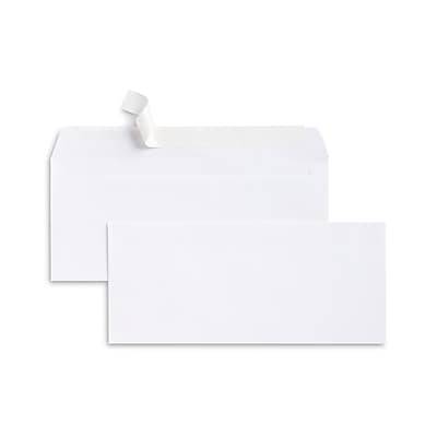 Staples Business Envelopes, 4 1/8 x 9 1/2 inch, White (100 ct)