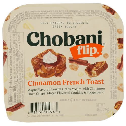 Chobani Flip Greek Yogurt (Cinnamon French Toast)