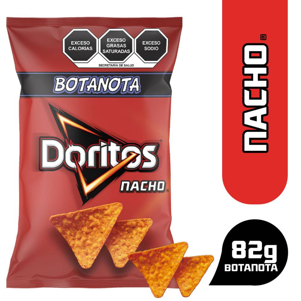 Doritos nacho queso botana (82 g)