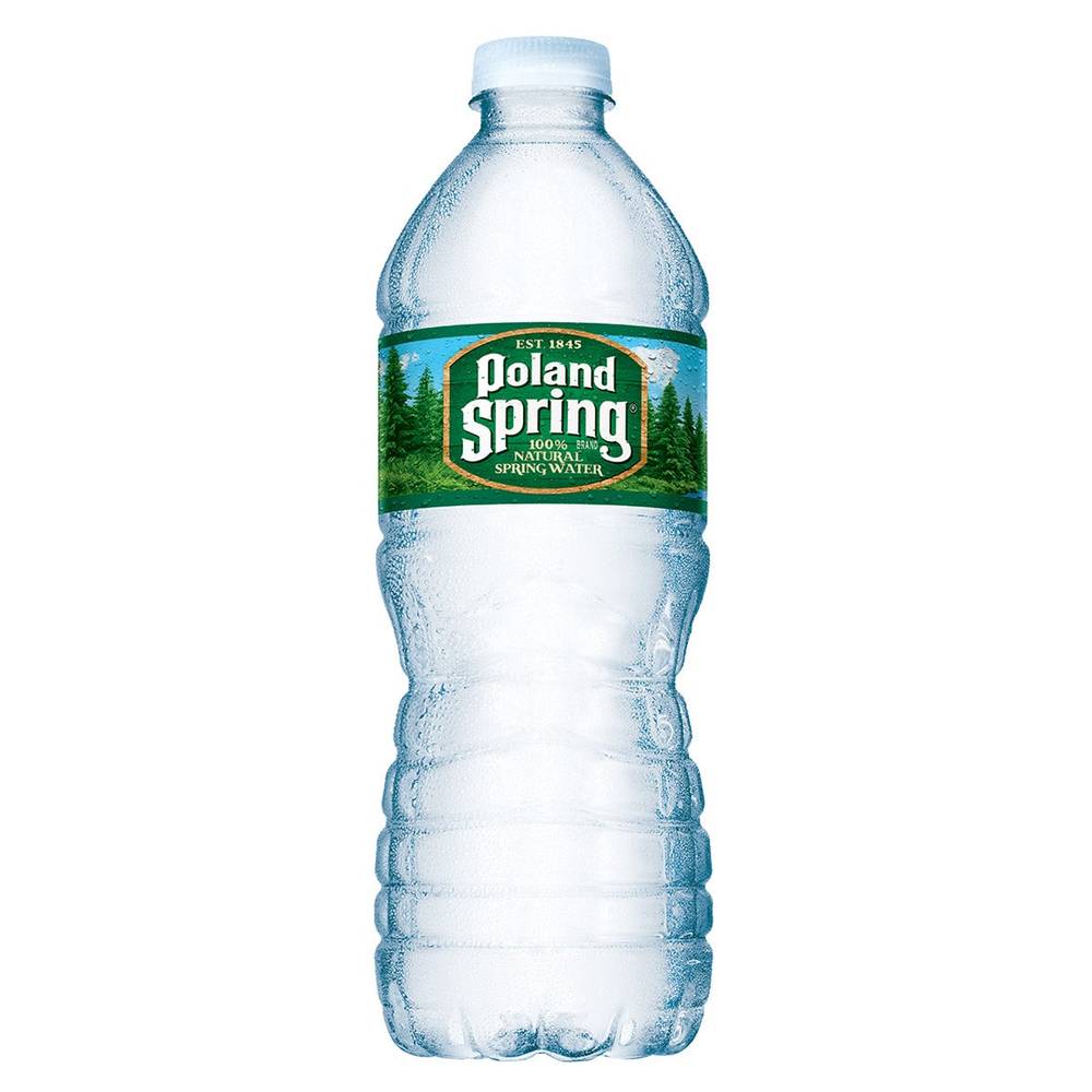 Poland Spring 100% Natural Spring Water, 16.9 fl oz, 40-count