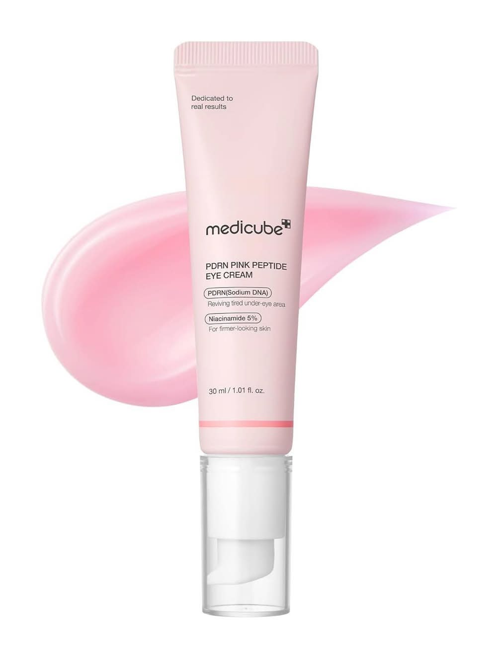 Medicube Pdrn Peptide Eye Serum Korean Skincare, Pink (1.01 fl oz)
