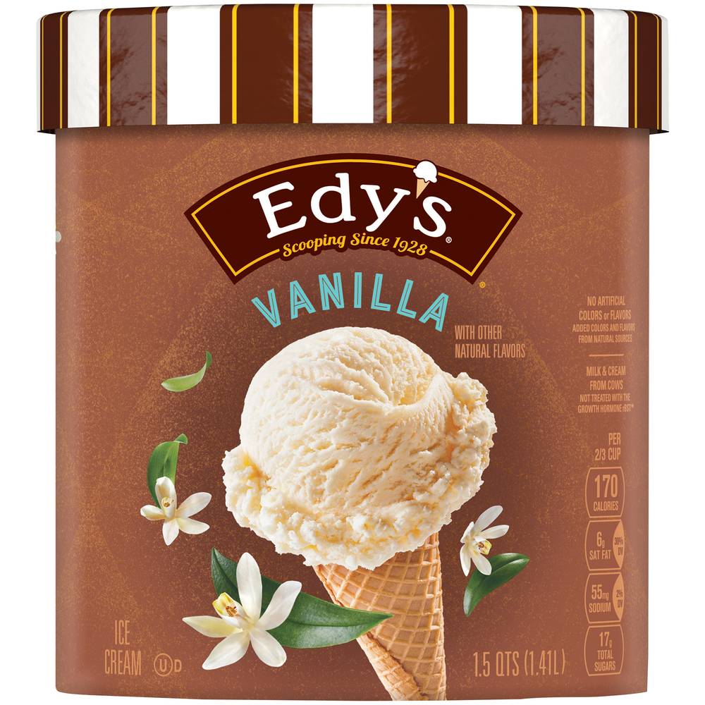 Edy's Ice Cream (vanilla)