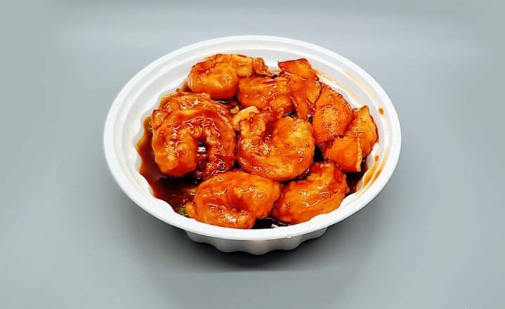 C6.Tangerine Shrimp-陈皮虾