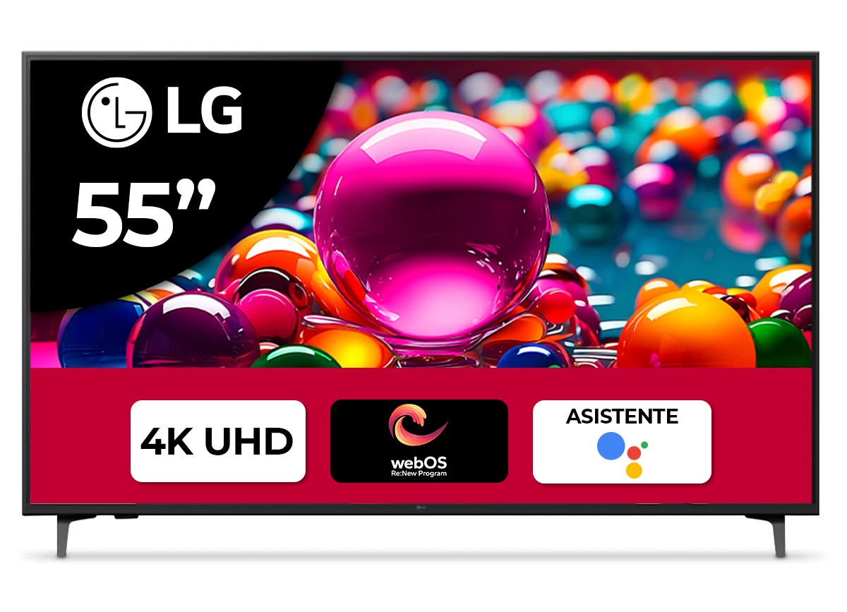 LG · Smart tv uhd ai a7 gen8 557500, 55 Pulgadas