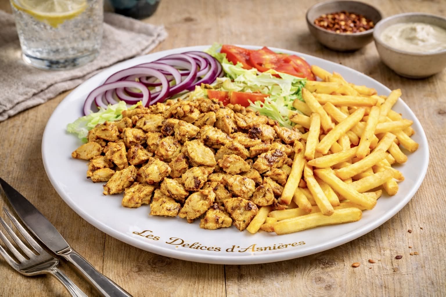 🍽️ Assiette Poulet Curry