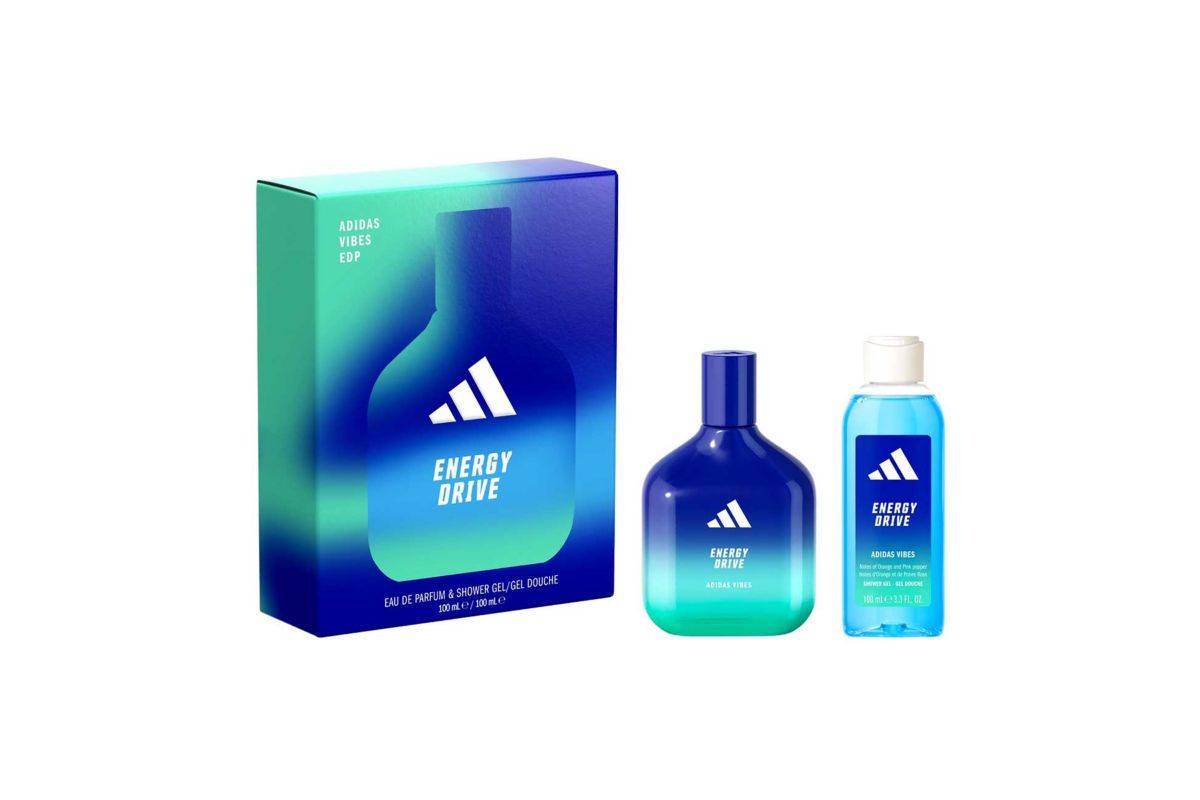 Adidas hyped up EDP 100ml giftset