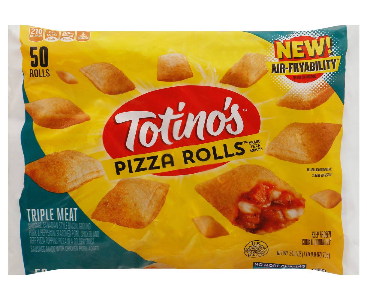 Totino's Triple Meat Pizza Rolls (24.8 oz, 50 ct)