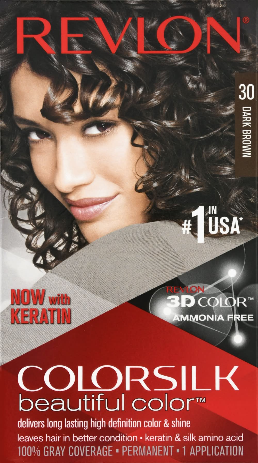 Revlon Colorsilk Dark Brown 30 Permanent Hair Color