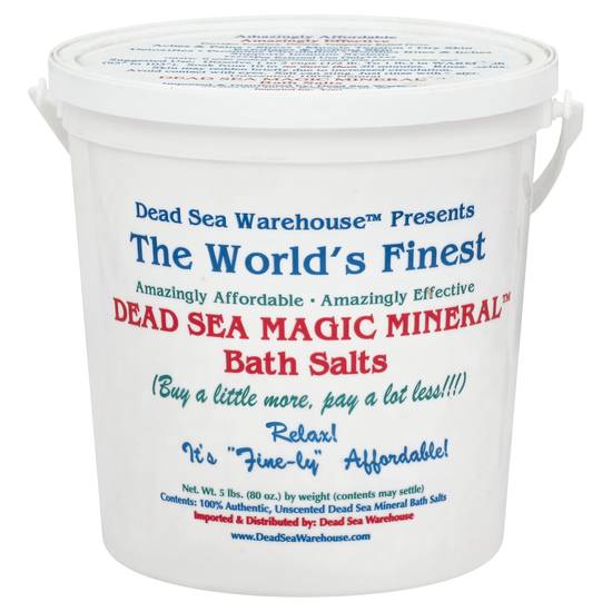Dead Sea Warehouse Dead Sea Magic Mineral Bath Salts (5 lbs)