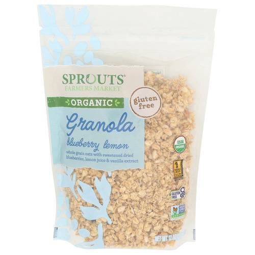 Sprouts Organic Blueberry Lemon Granola