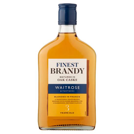 Waitrose Finest Brandy 3 Years Old (350 ml)
