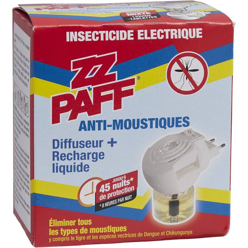 ZZ Paff - Insecticide électrique anti moustique (33ml)