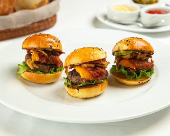 Mini hamburguesa en brioche